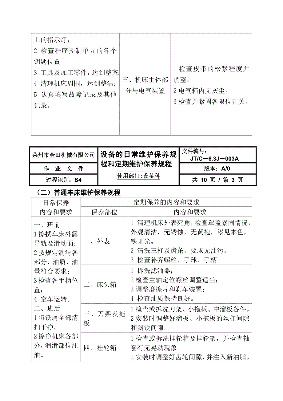 xx机械有限公司过程方法编制质量手册作业文件6_第4页