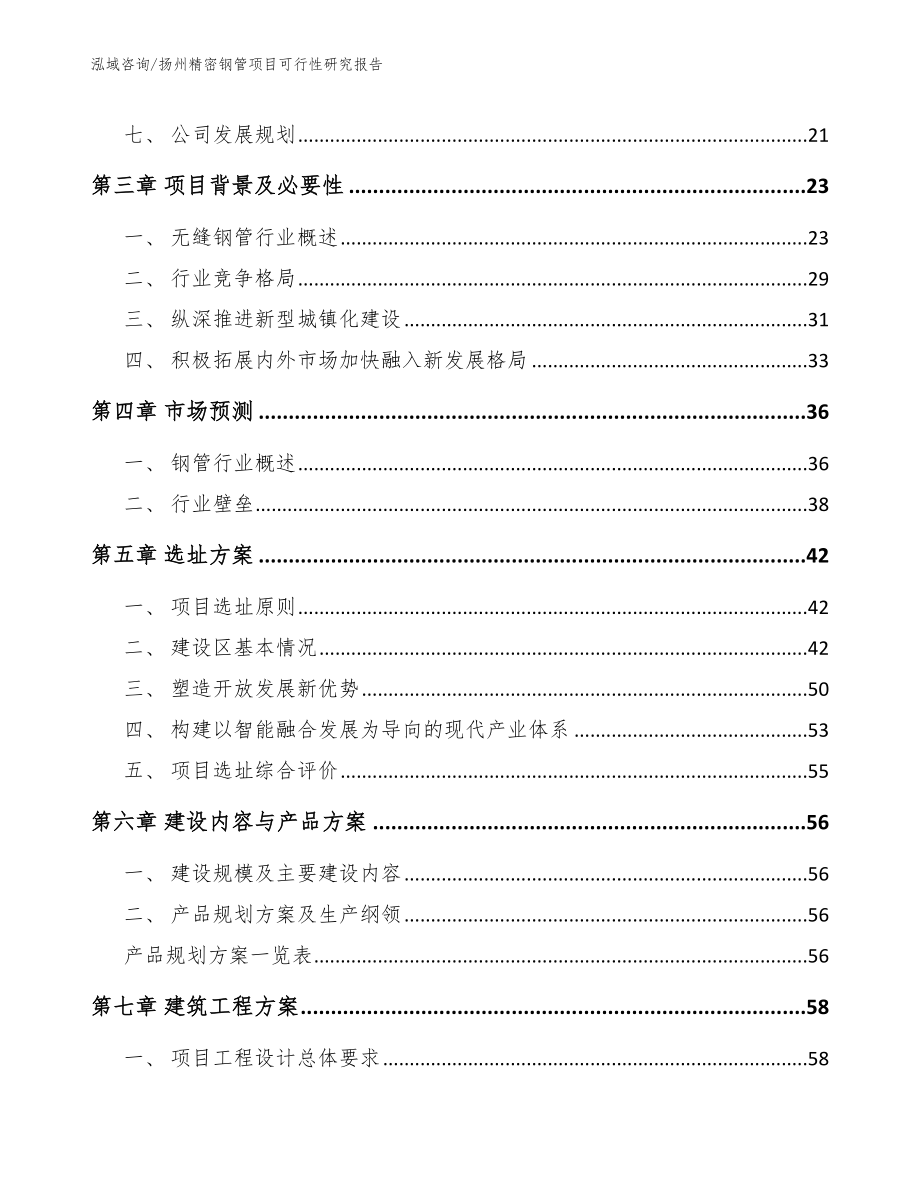 扬州精密钢管项目可行性研究报告_参考模板_第3页