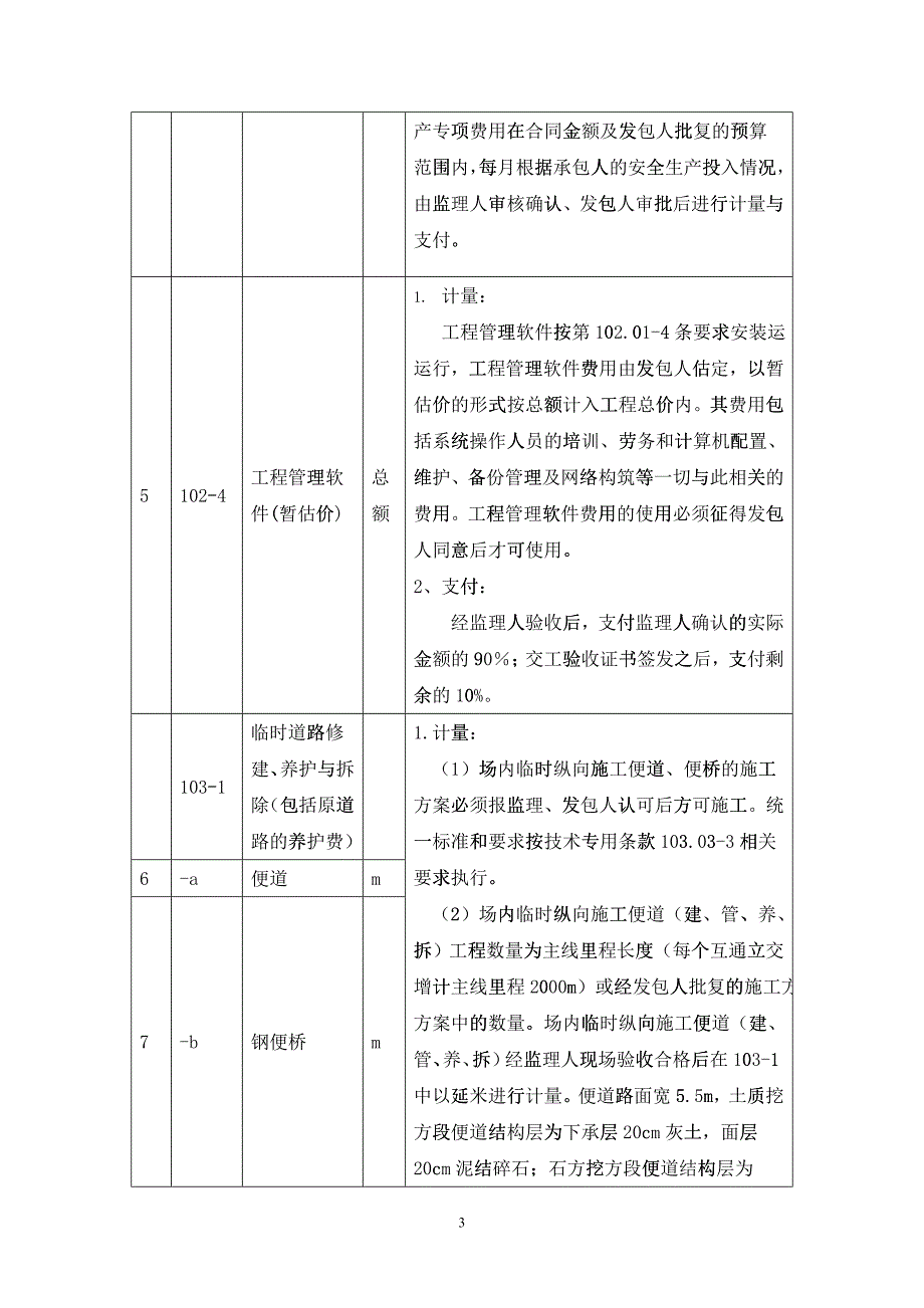 公路工程工程量清单计量支付规则_第3页