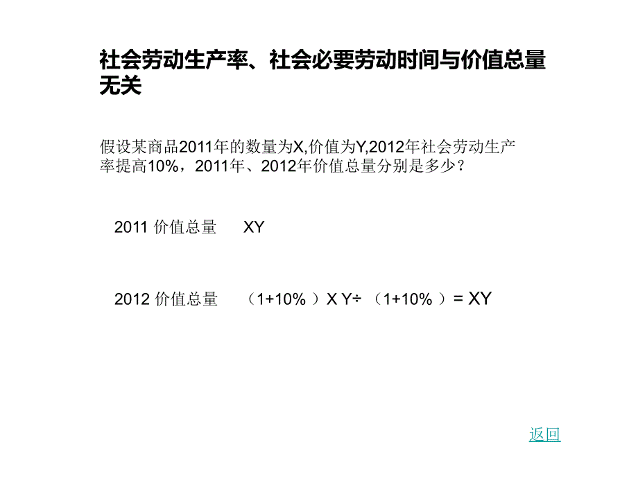 商品价值量单位时间商品价值总量与个别劳动生产率社会_第3页