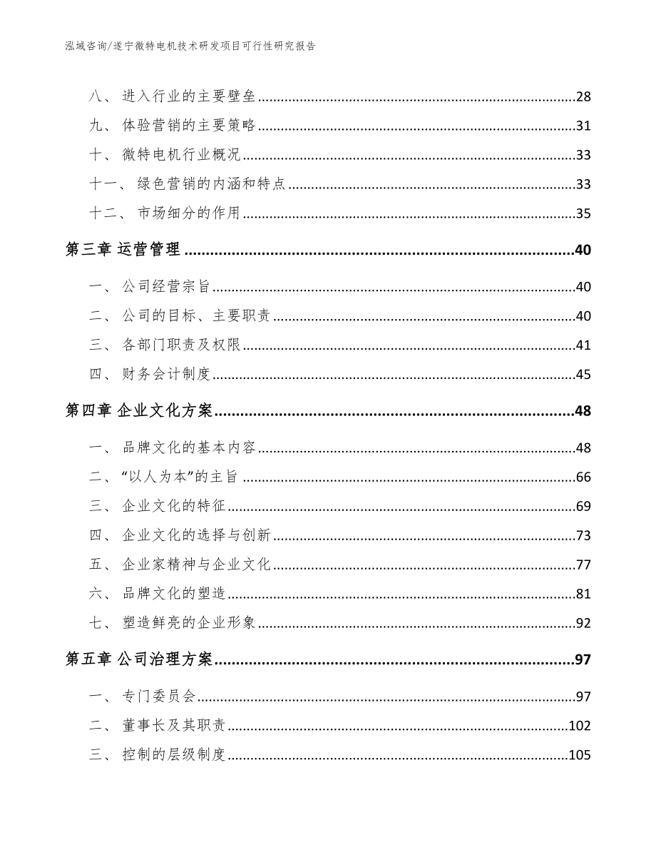 遂宁微特电机技术研发项目可行性研究报告_范文模板_第4页