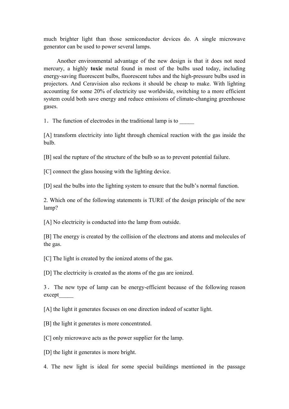 考研英语阅读理解精读100篇UNIT2_第2页