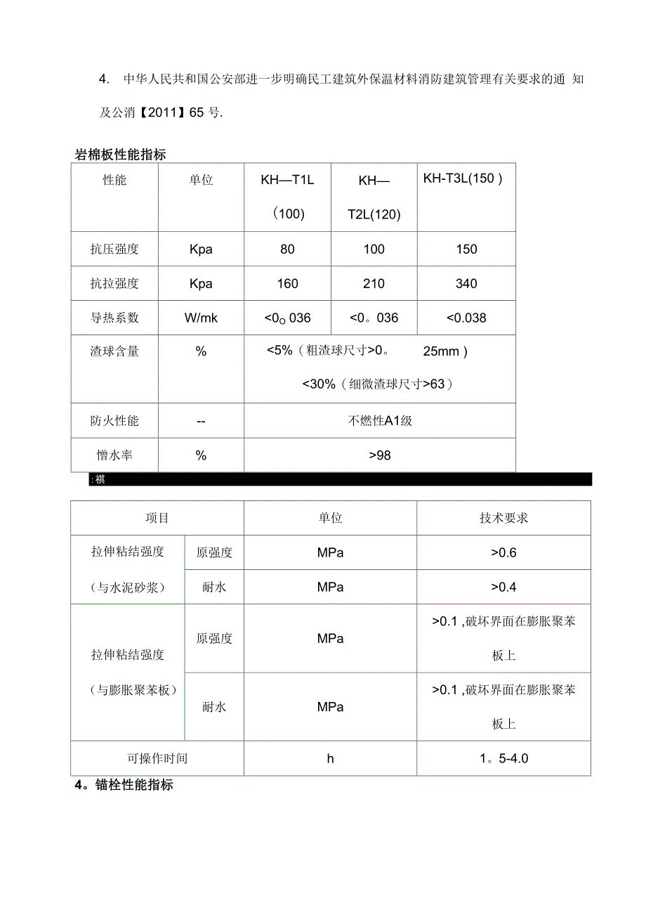 外墙岩棉保温板施工方案(薄抹灰)_第3页