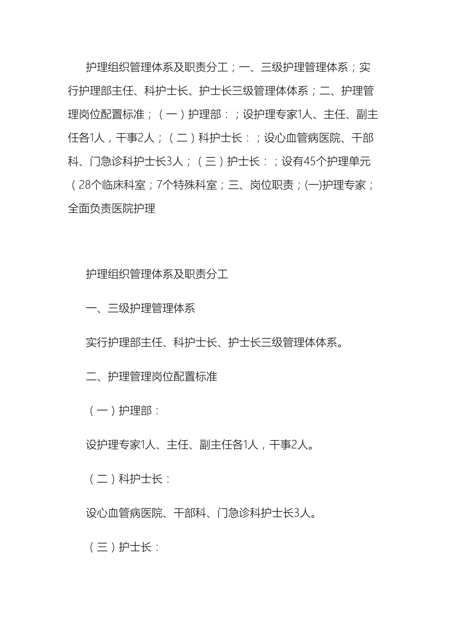 护理组织管理体系及职责分工_第2页