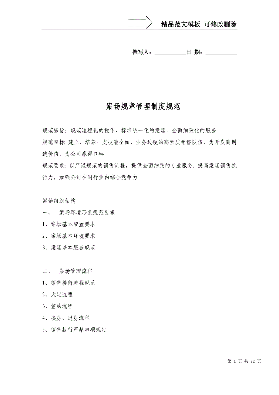 案场规章管理制度规范_第1页