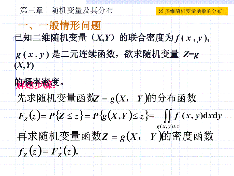 概率论与数理统计：第三章_第5节 多维随机变量函数的分布_第3页