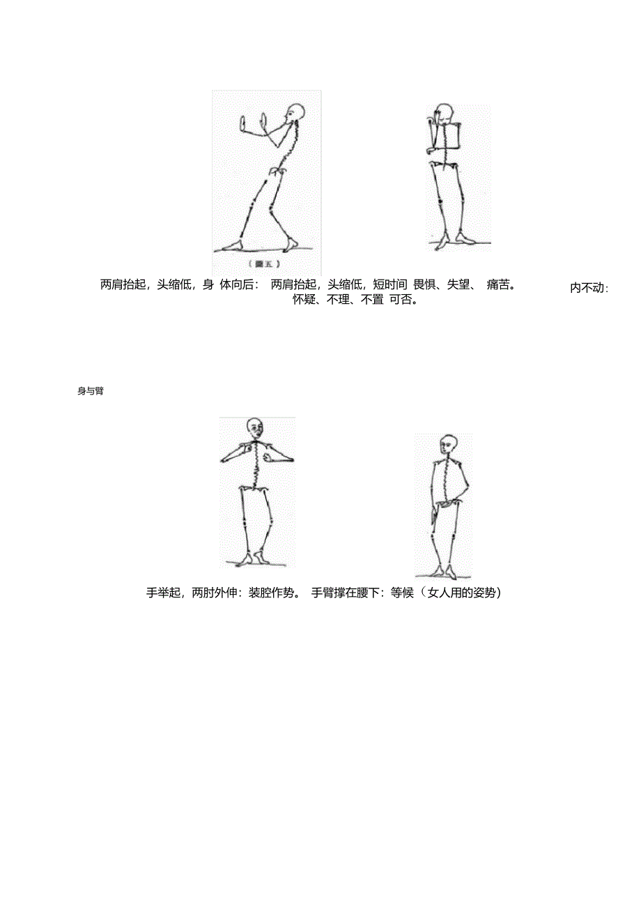 肢体表演动作_第3页