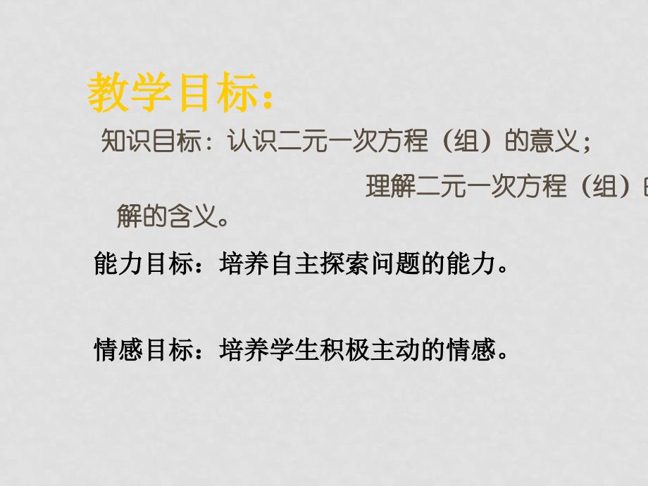 七年级数学二元一次方程组和它的解课件_第2页