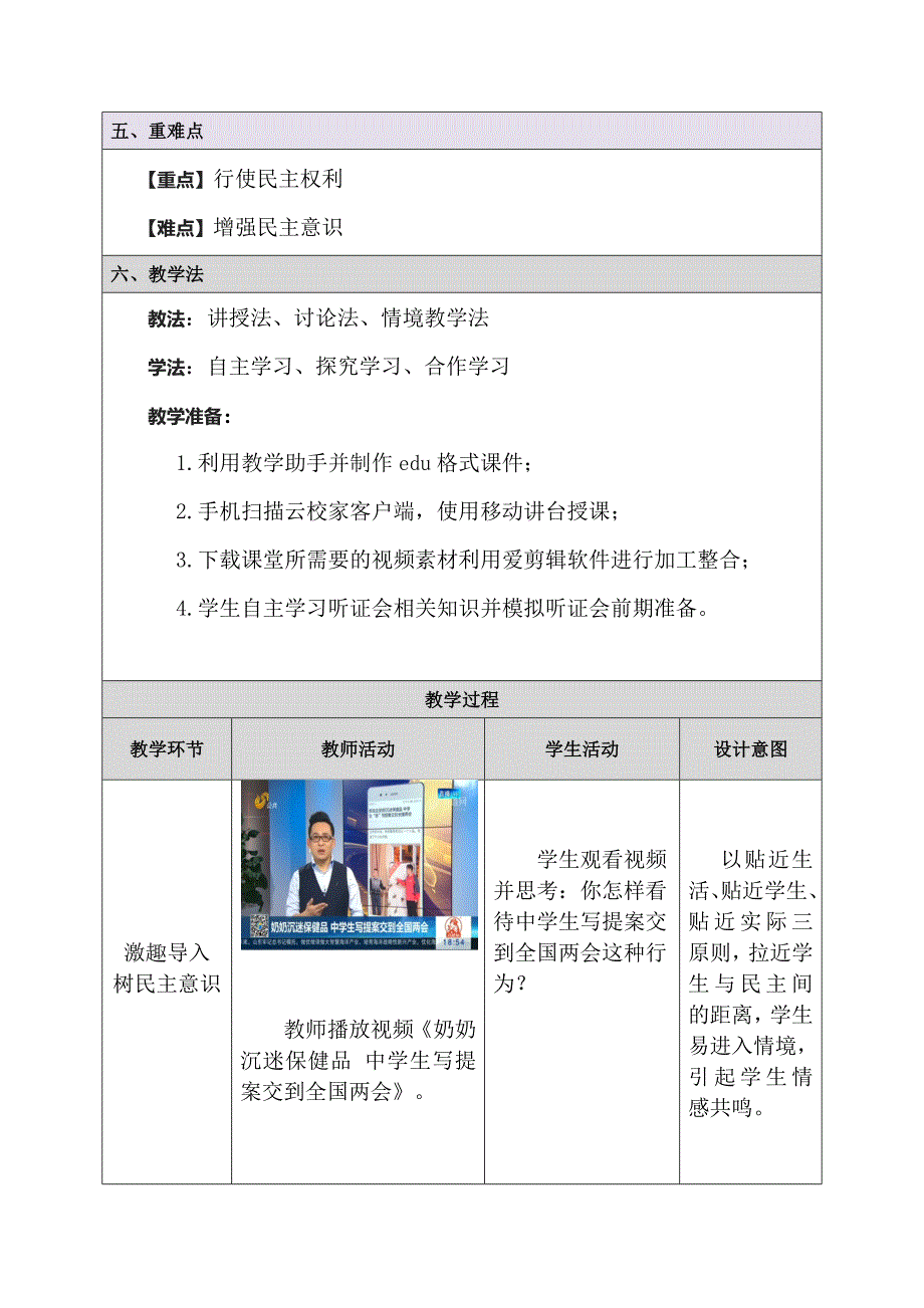 《参与民主生活》教学设计[16]_第2页