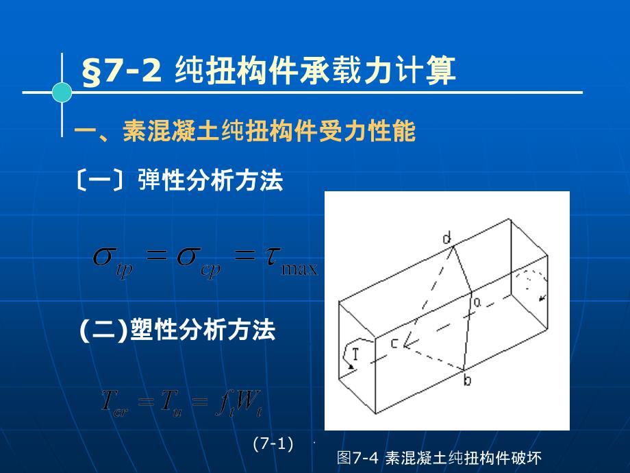 钢筋混凝土受扭构件承载力计算ppt课件_第4页