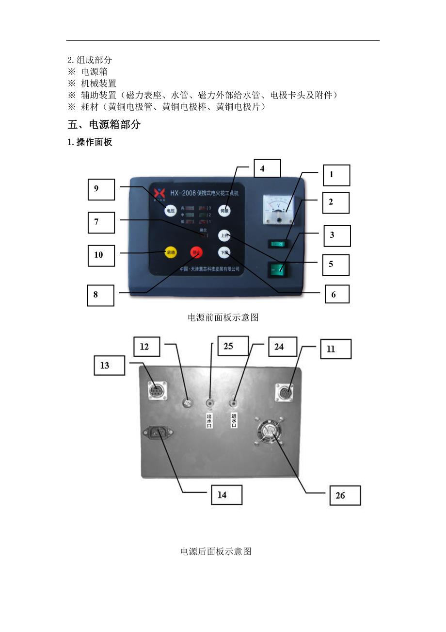 便携式电火花工具机产品说明书.doc_第2页