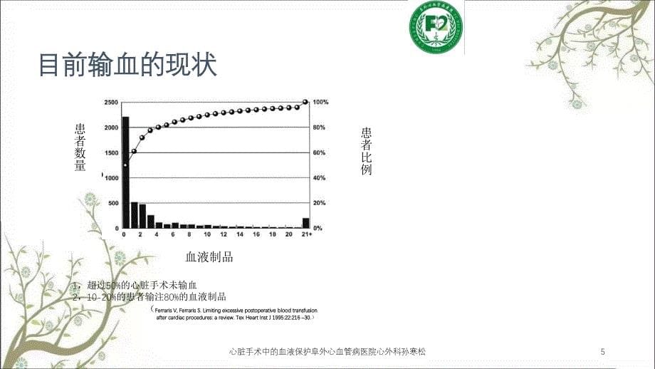 心脏手术中的血液保护阜外心血管病医院心外科孙寒松课件_第5页