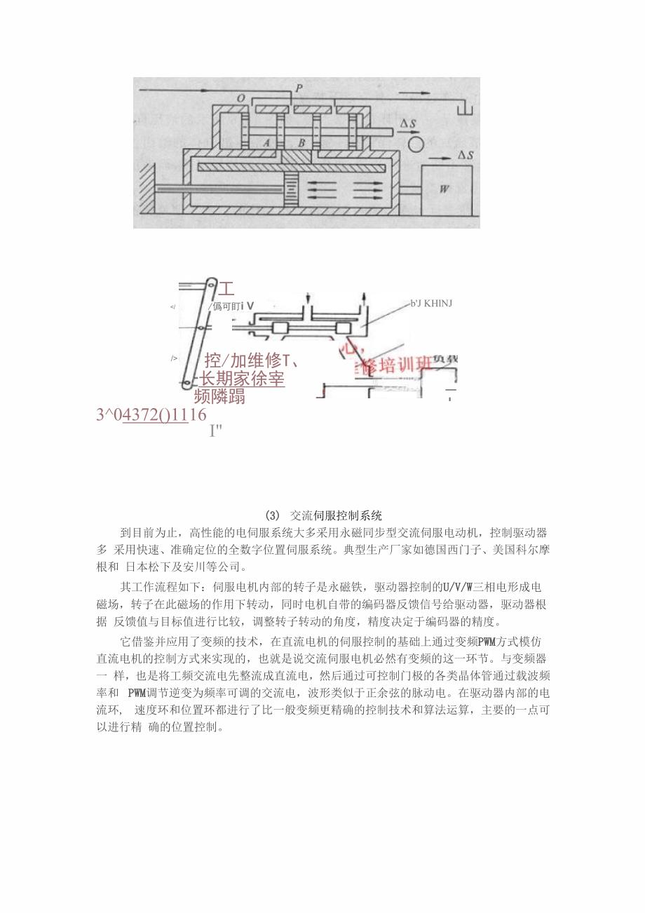 各种不同伺服系统工作原理及结构分析_第3页