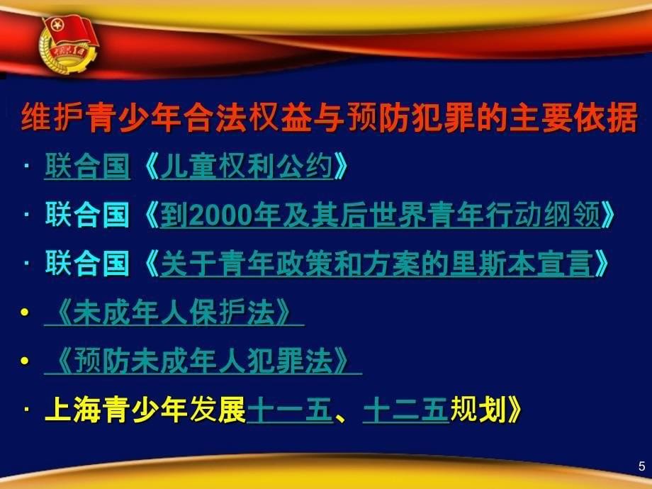 七讲维护青少年合法权益和预防青少年违法犯罪_第5页