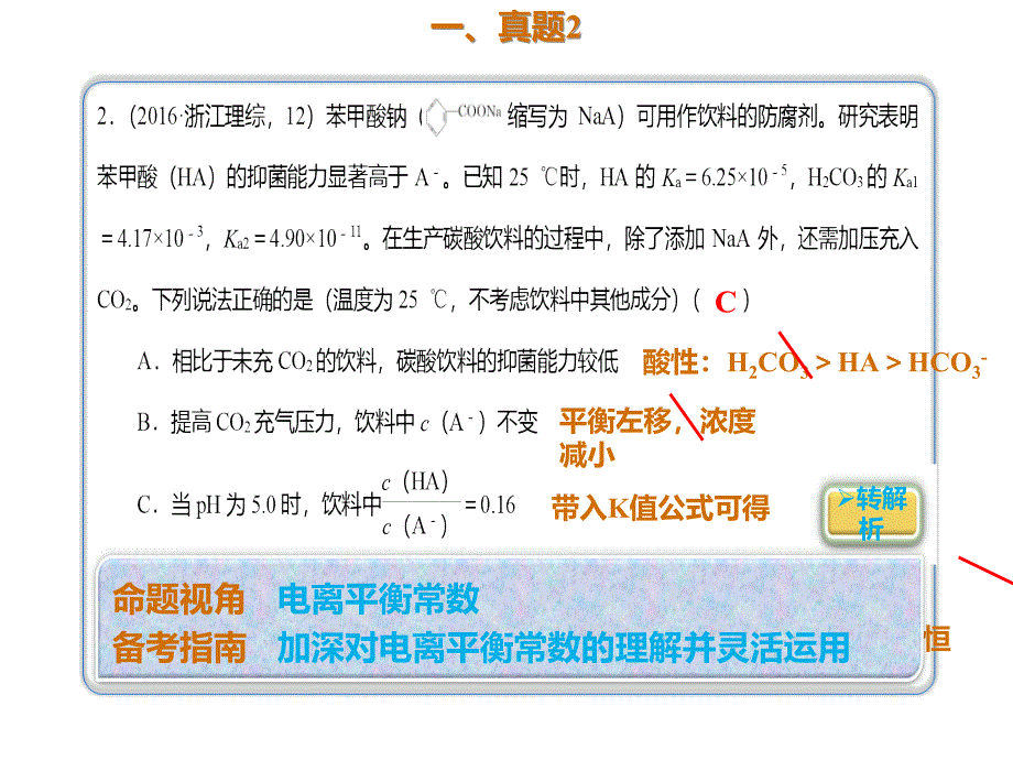 高三化学一轮复习专题8.1.4真题演练.pptx课件_第2页