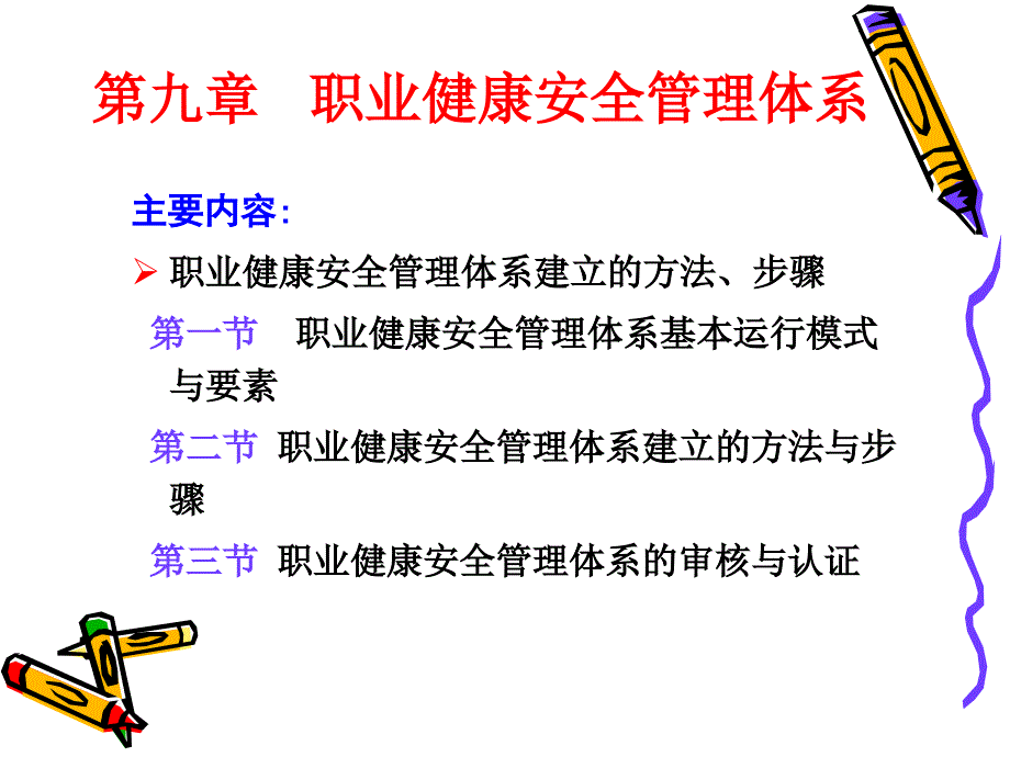 安全管理管理体系_第1页