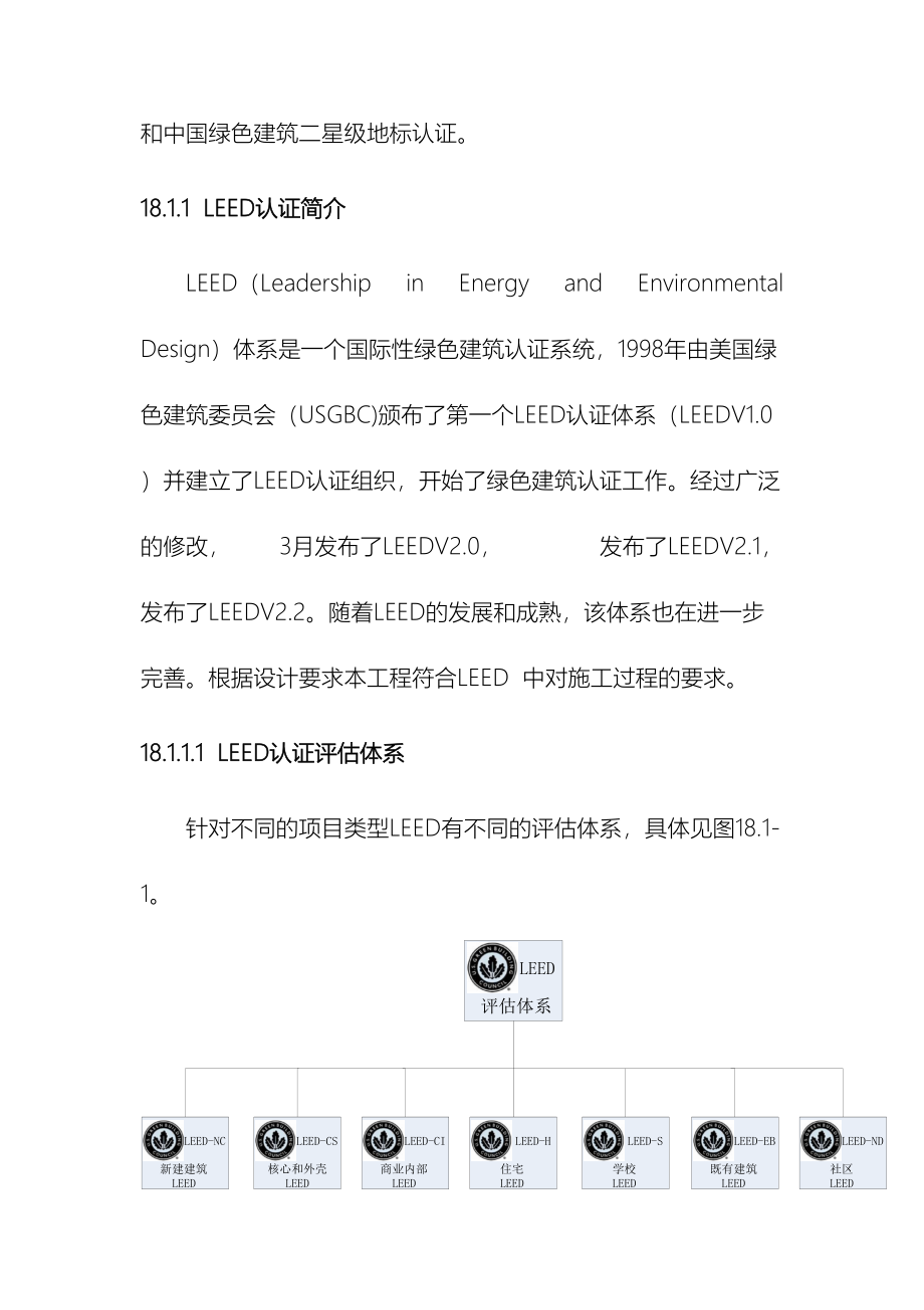 LEED金奖绿色建筑二星级认证及绿色施工方案(DOC 61页)_第3页