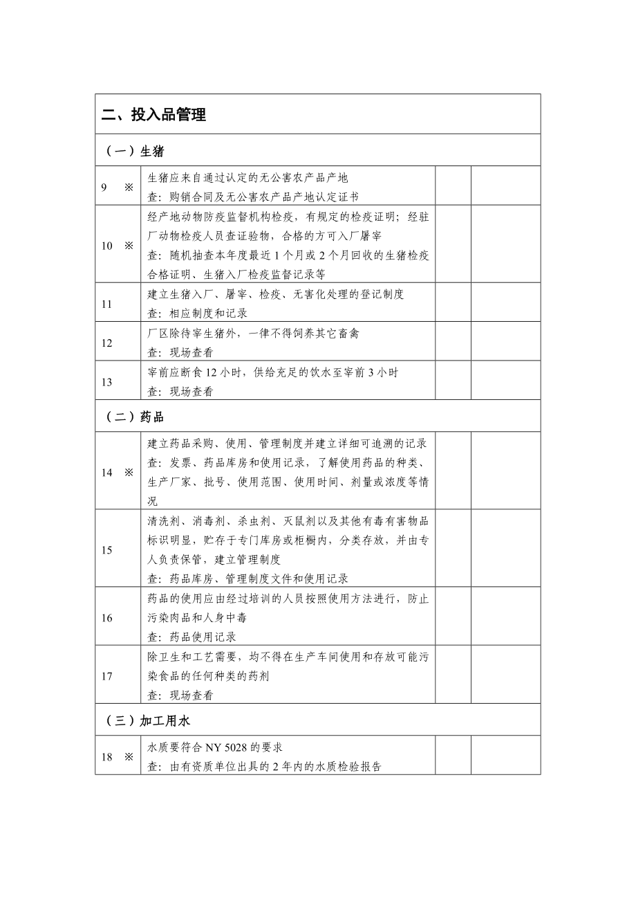 无公害农产品(畜牧业产品)认证现场检查细则.doc_第3页