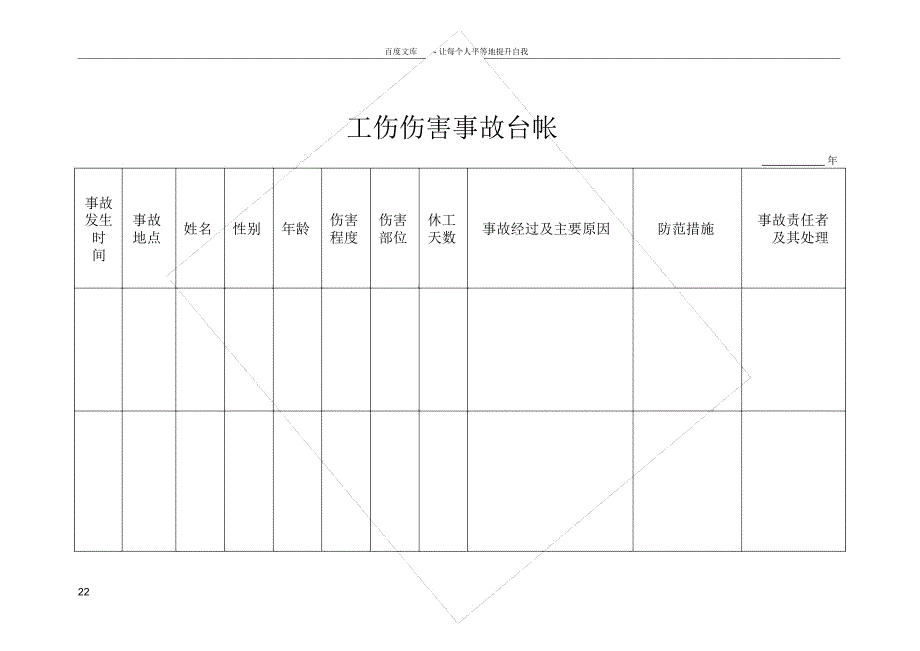 事故台账模板_第2页