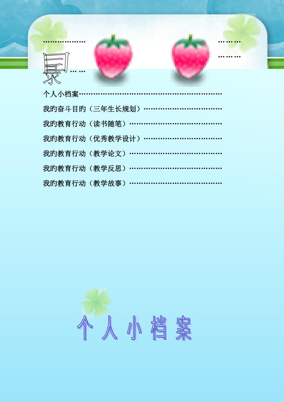 我的教师成长档案_第2页