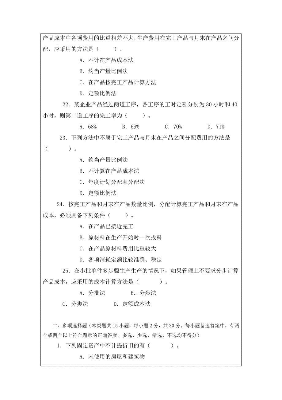 2015年深圳会计初级考试复习试题及答案分析.doc_第5页