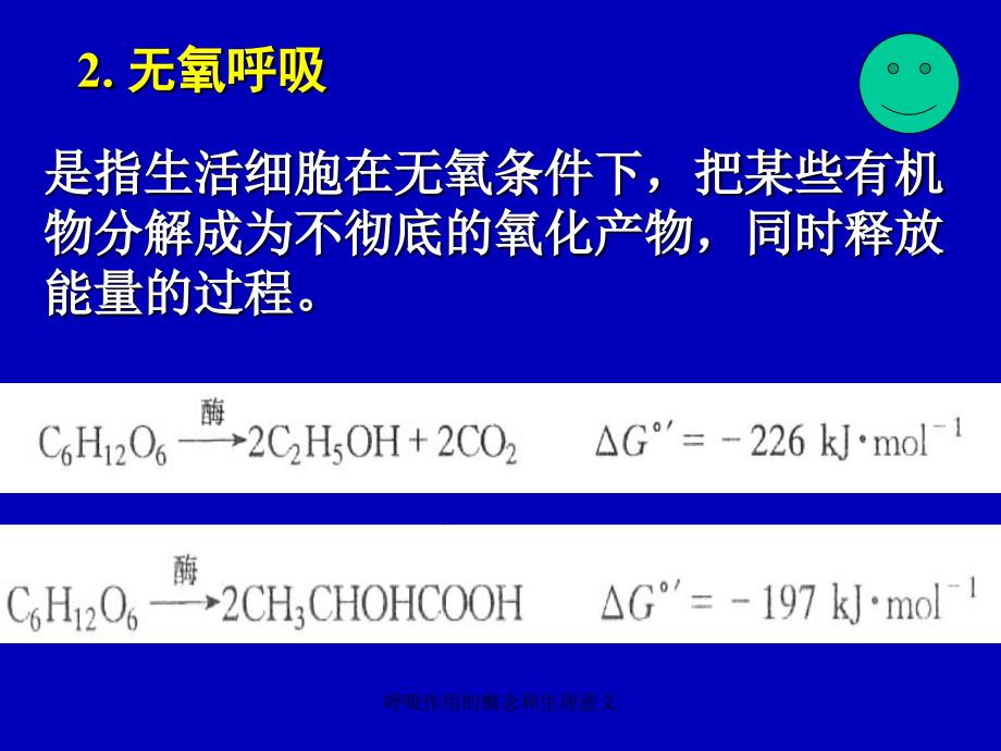 呼吸作用的概念和生理意义_第3页