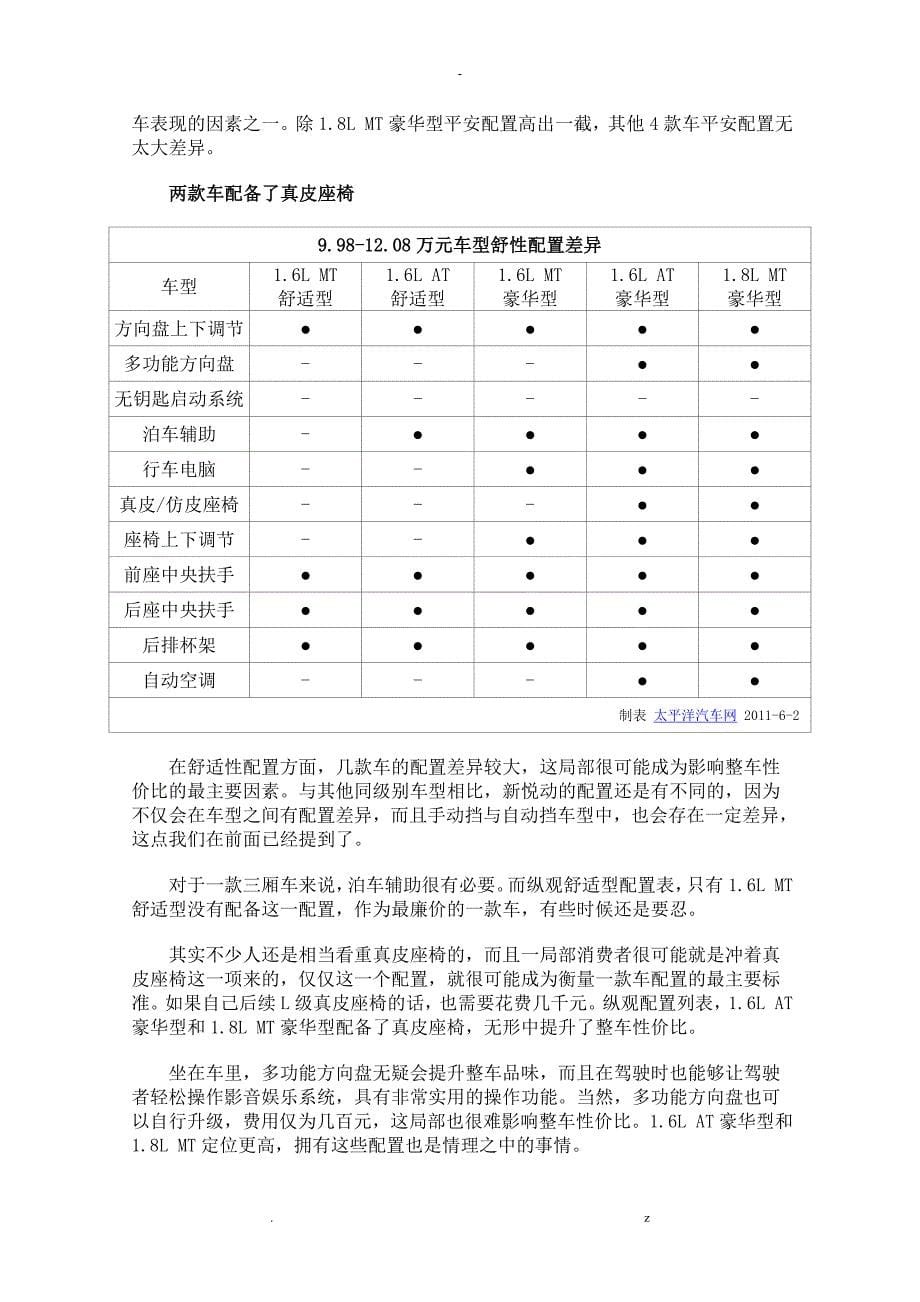 新悦动全系车型导购_第5页