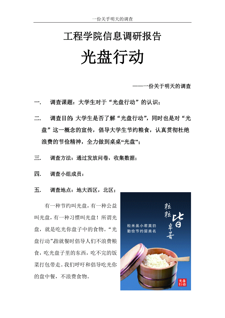 【大学】社会调查 光盘行动调研报告（word档）p14_第1页