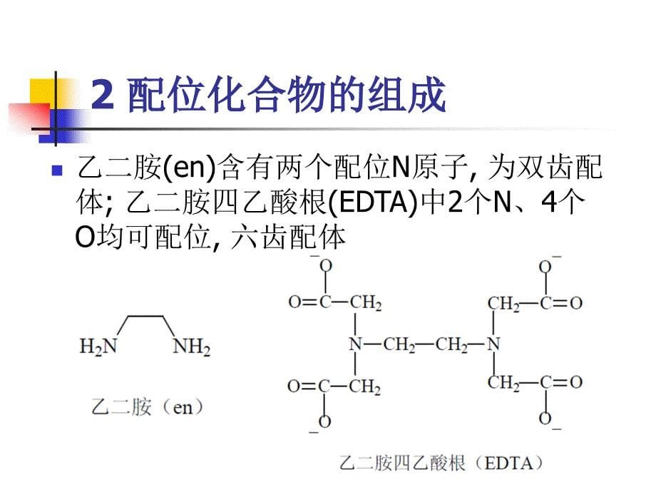 普通化学：6-5 配位化合物的基本概念_第5页