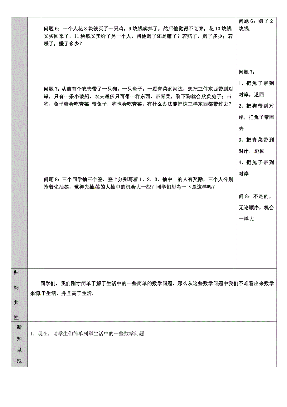 吉林省七年级数学第1章走进数学世界1.3人人都能学好数学教案新版华东师大版.docx_第3页