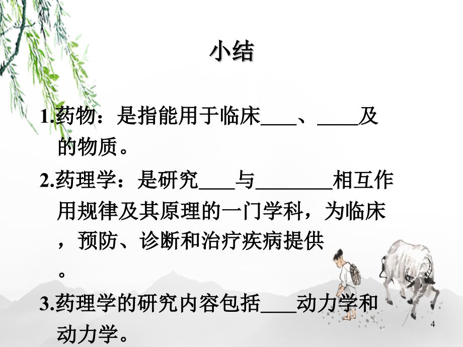 绪言与药效学自考药理学_第4页