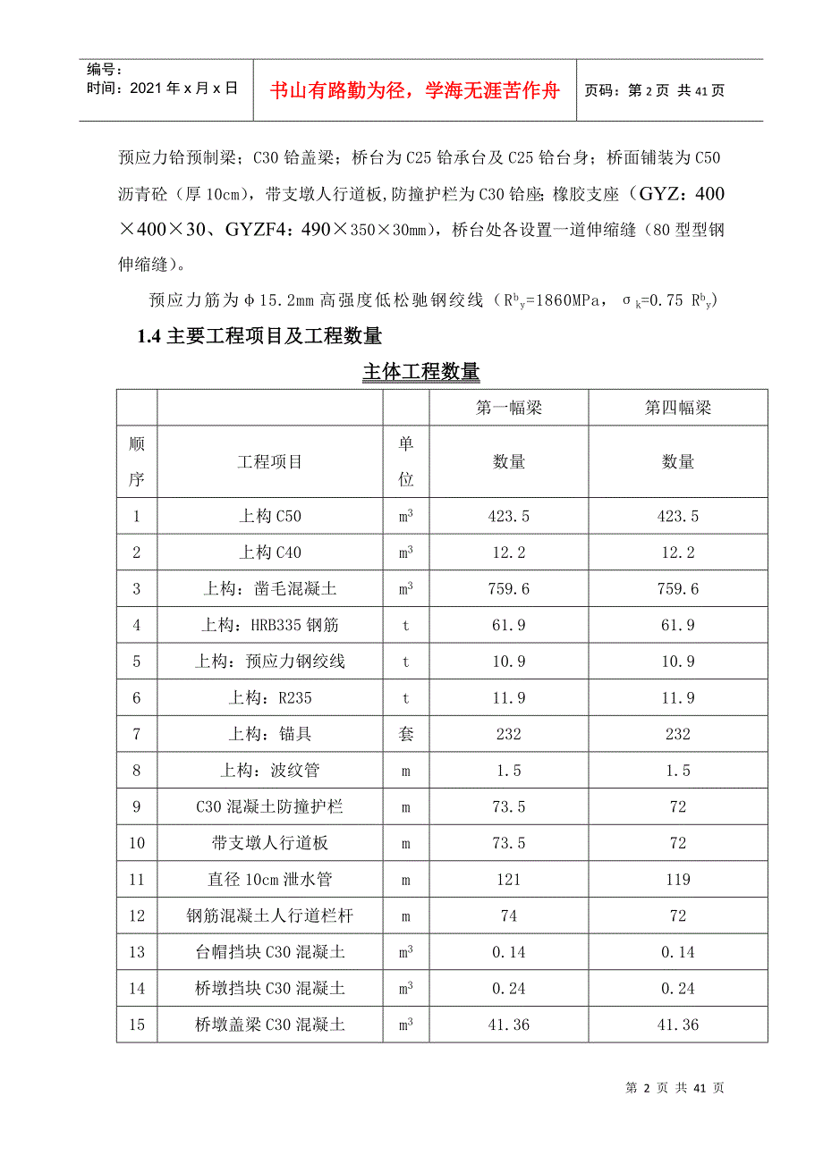 柳州市外环(南外环)工程施工组织设计_第2页