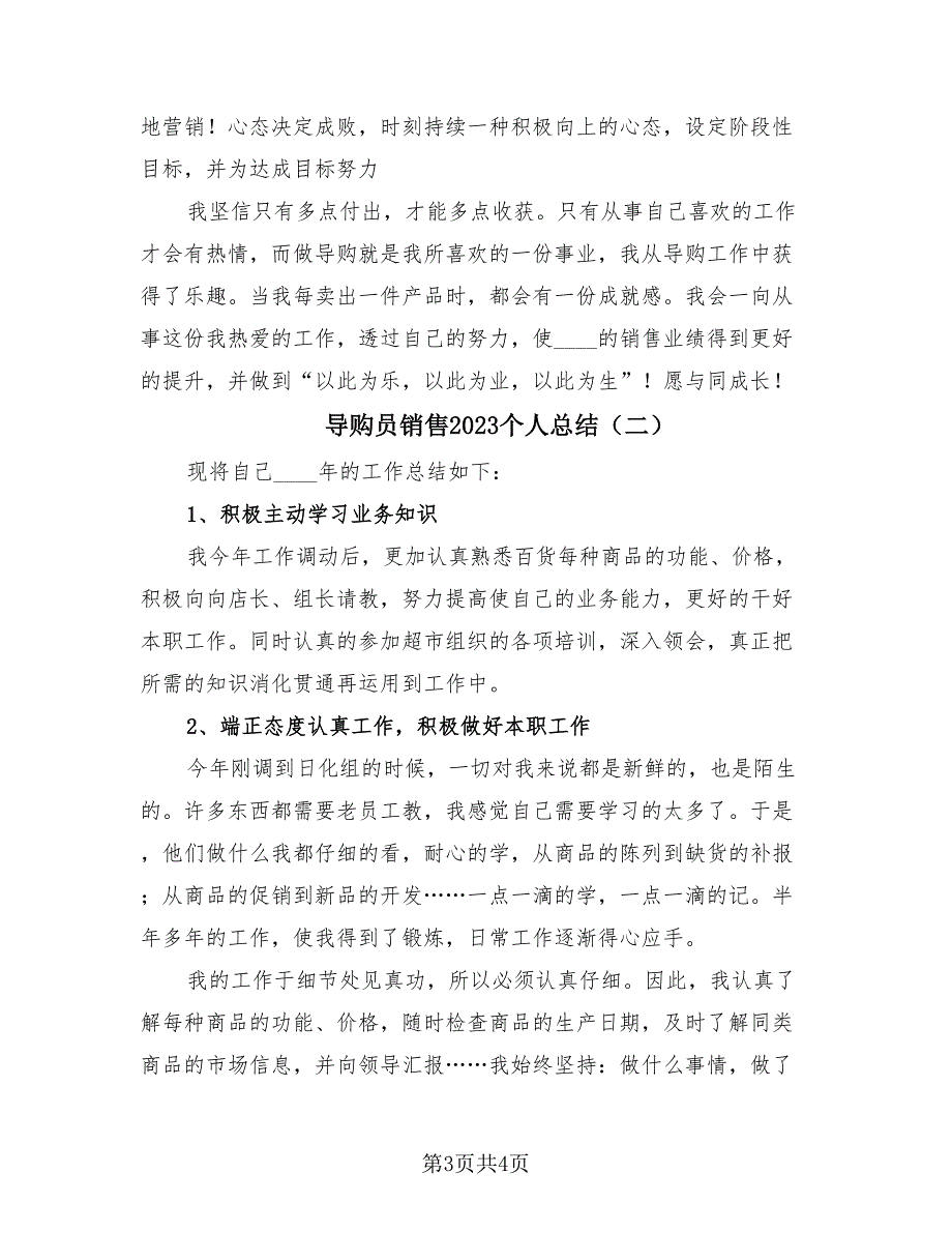 导购员销售2023个人总结（2篇）.doc_第3页