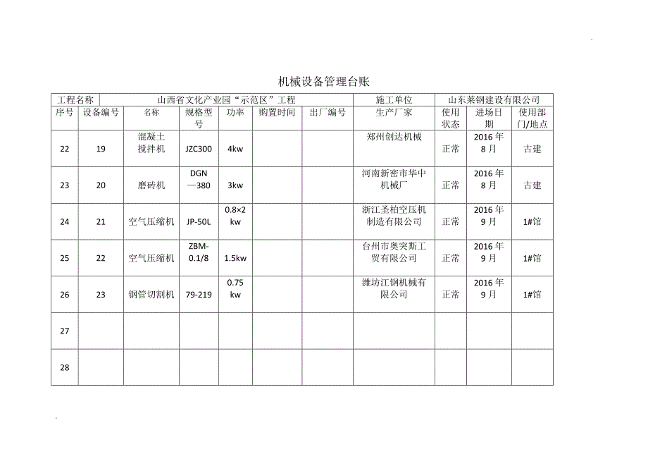 机械设备管理台账_第4页