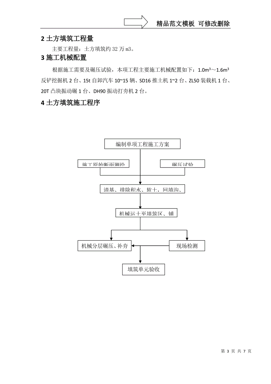 坝体土方填筑施工方案_第3页