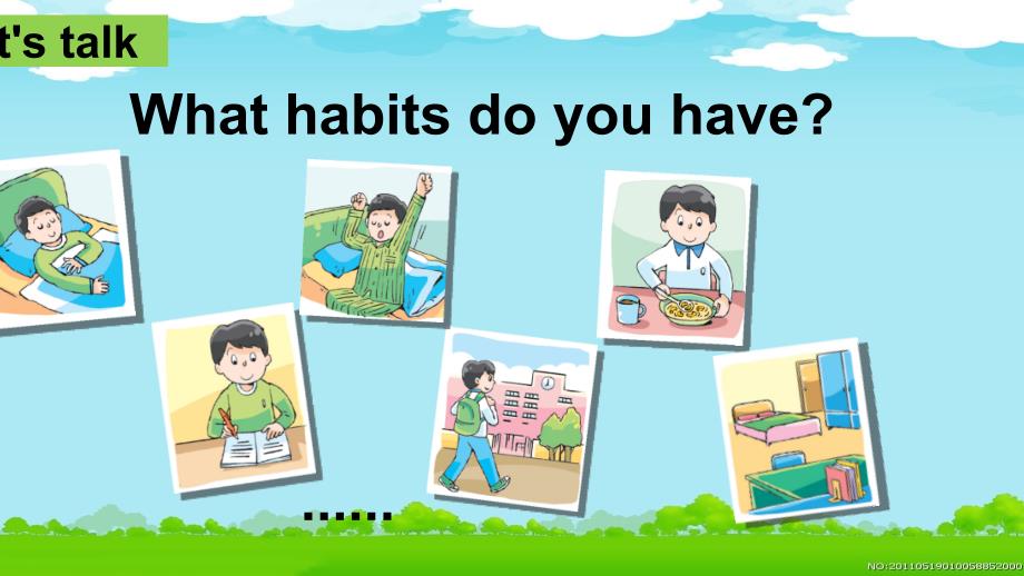 六下Unit2 Good habits 第二课时_第4页