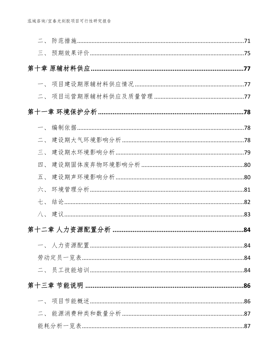 宜春光刻胶项目可行性研究报告范文模板_第4页