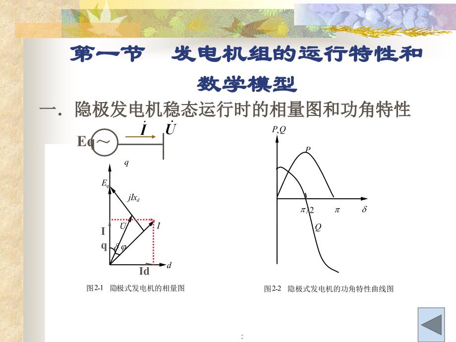 电力系统各元件的特性和数学模型ppt课件_第4页