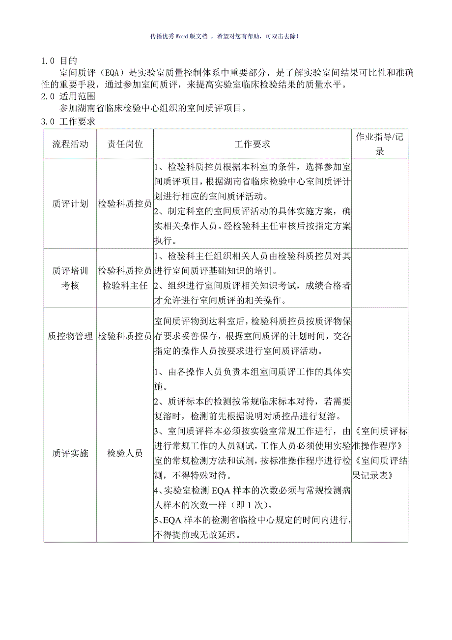 室间质评管理流程参考模板_第2页