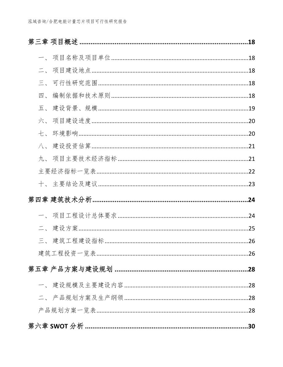 合肥电能计量芯片项目可行性研究报告【参考范文】_第4页