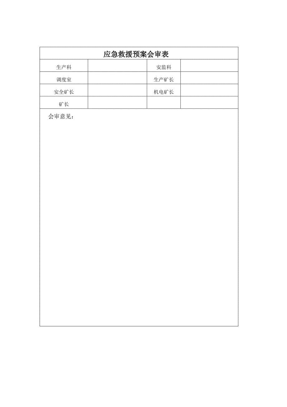 广安市宝丰矿业有限公司小井沟煤矿矿井事故应急救援预案_第5页