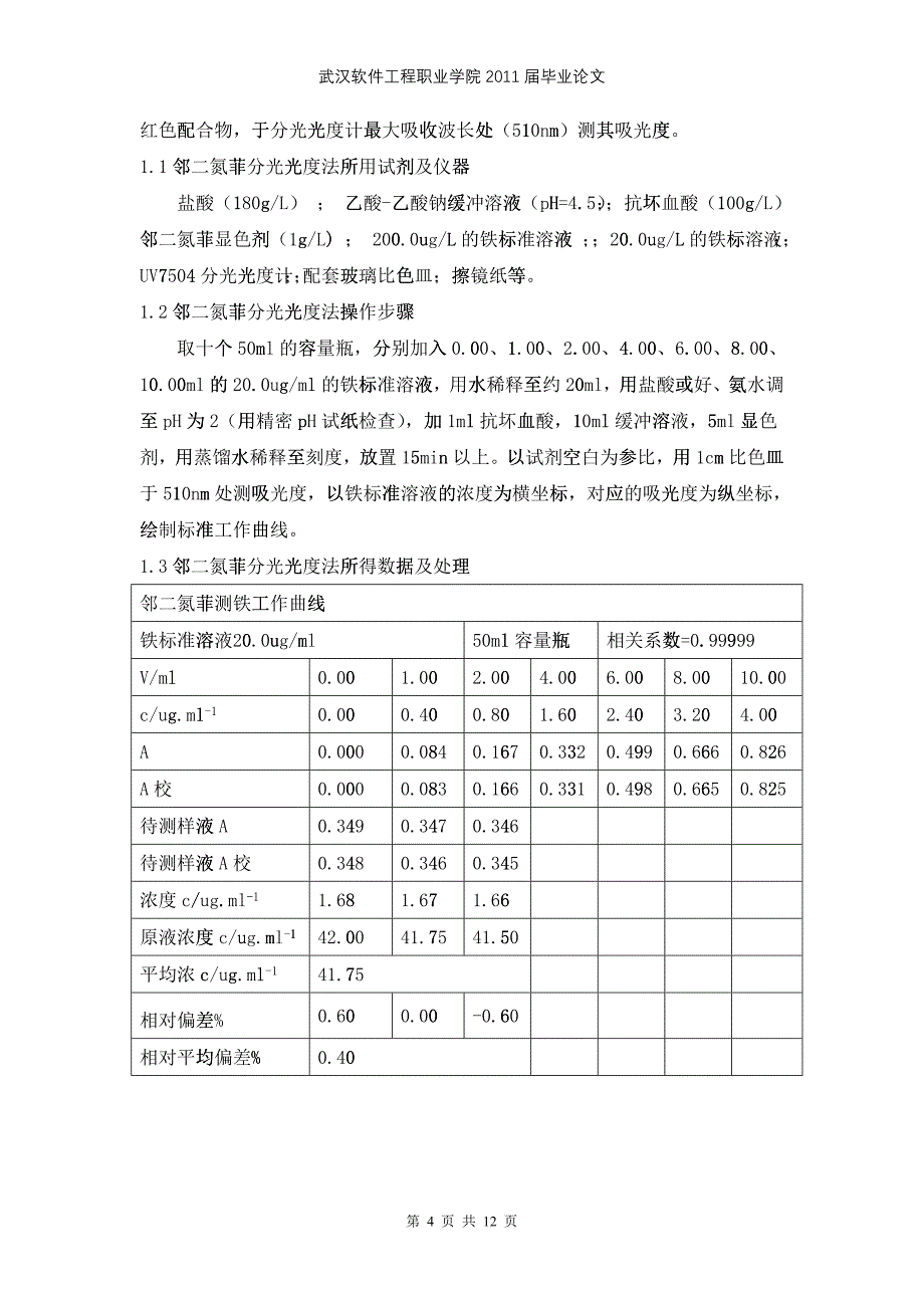 参考毕业论文 环境 化学 毕业论文_第4页