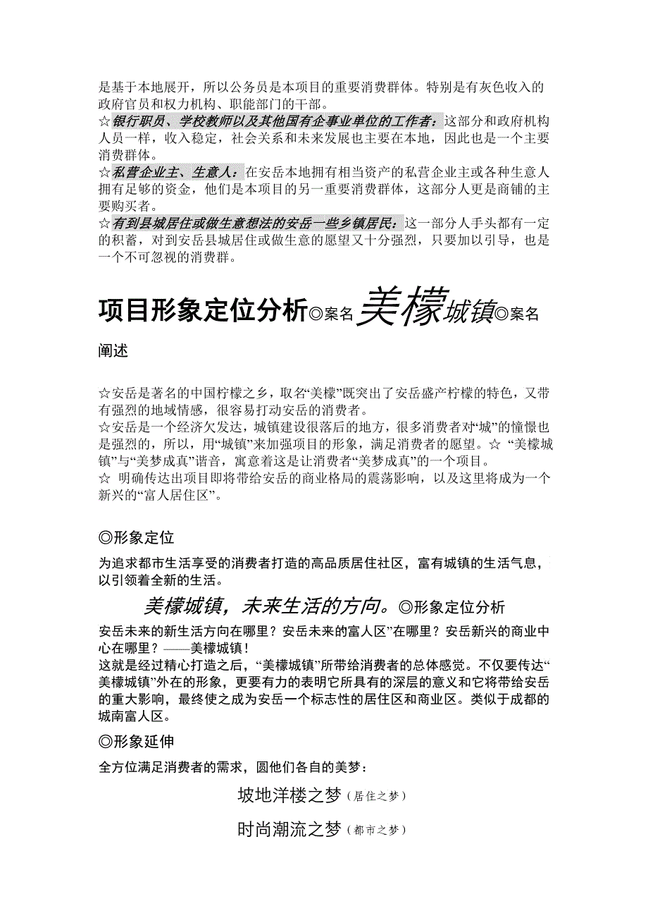 房地产美檬城镇广告推广策略_第4页