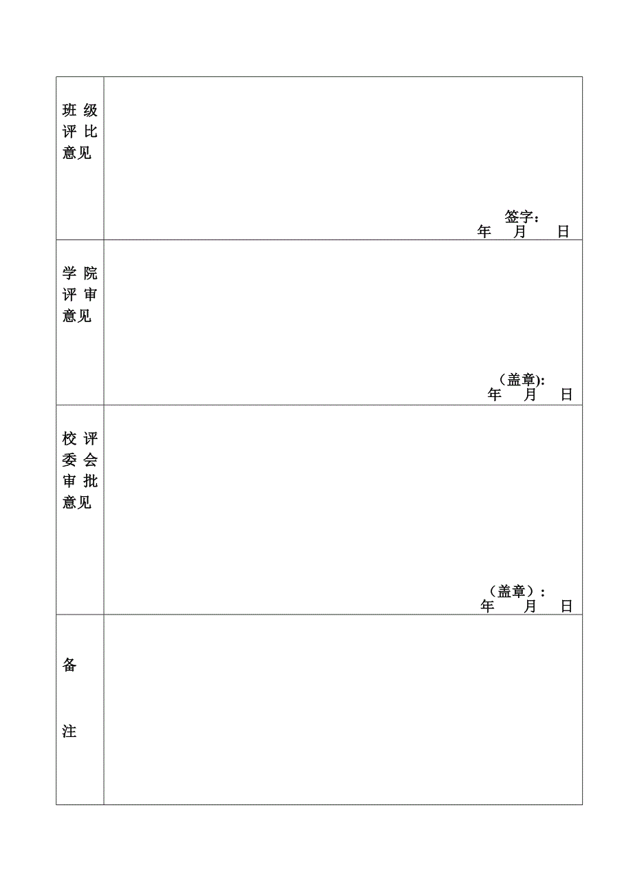 社会捐资奖学金申请表_第4页