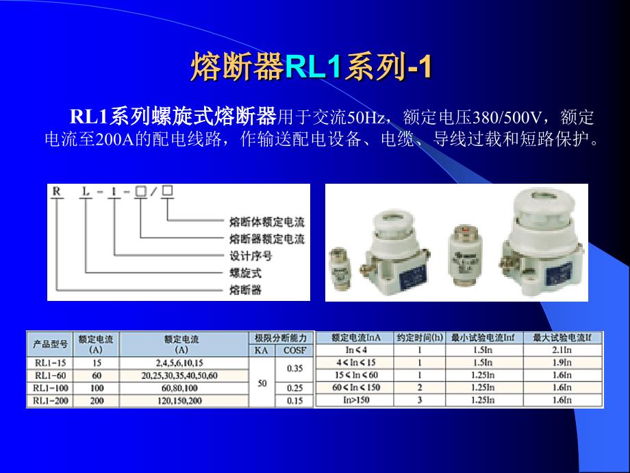 熔断器RL1系列1_第1页