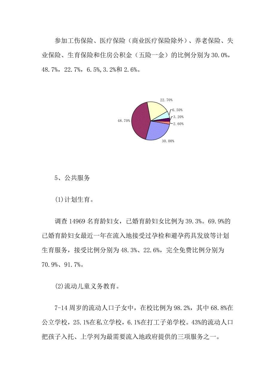 城流动人口生存状况与管理研究_第5页