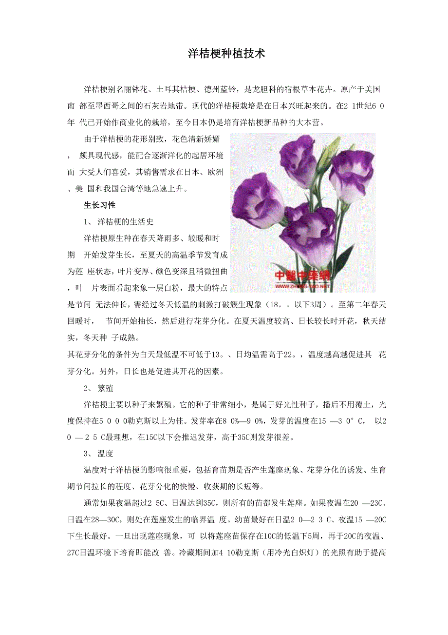 洋桔梗种植技术_第1页