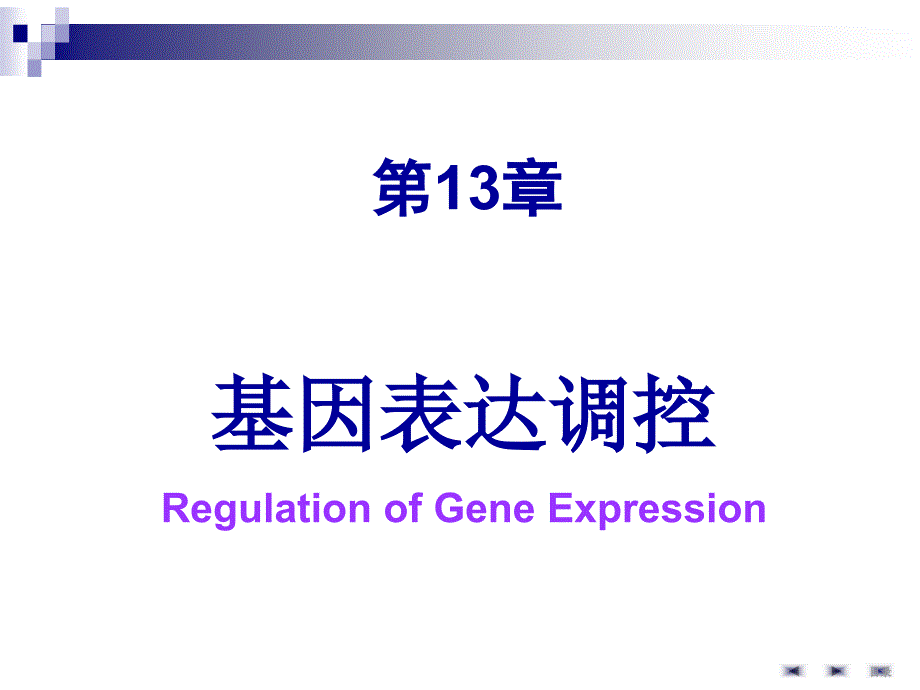 基因表达调控原理_第1页