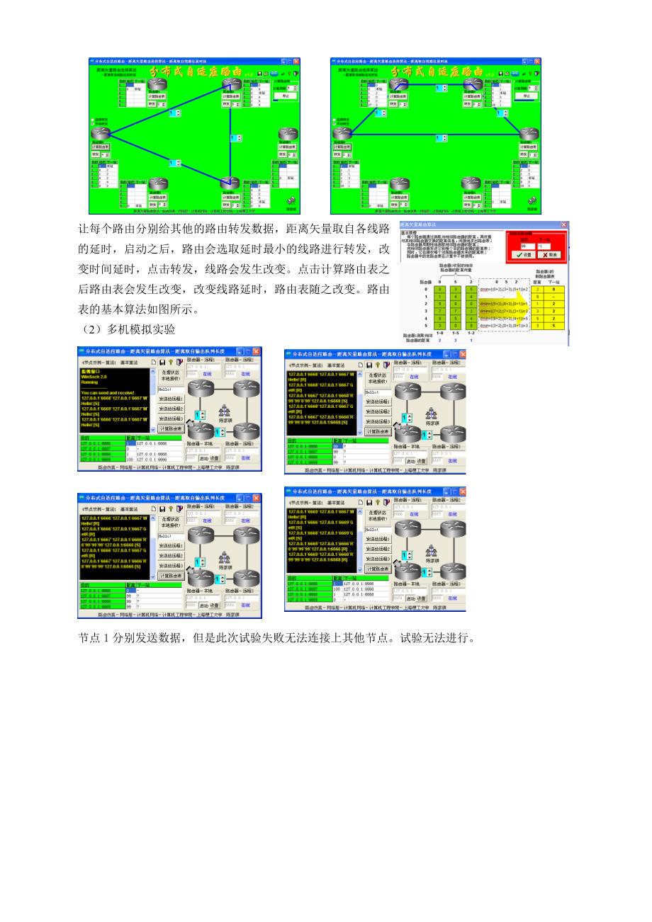 实验二距离矢量路由算法模拟实验指导书_第2页