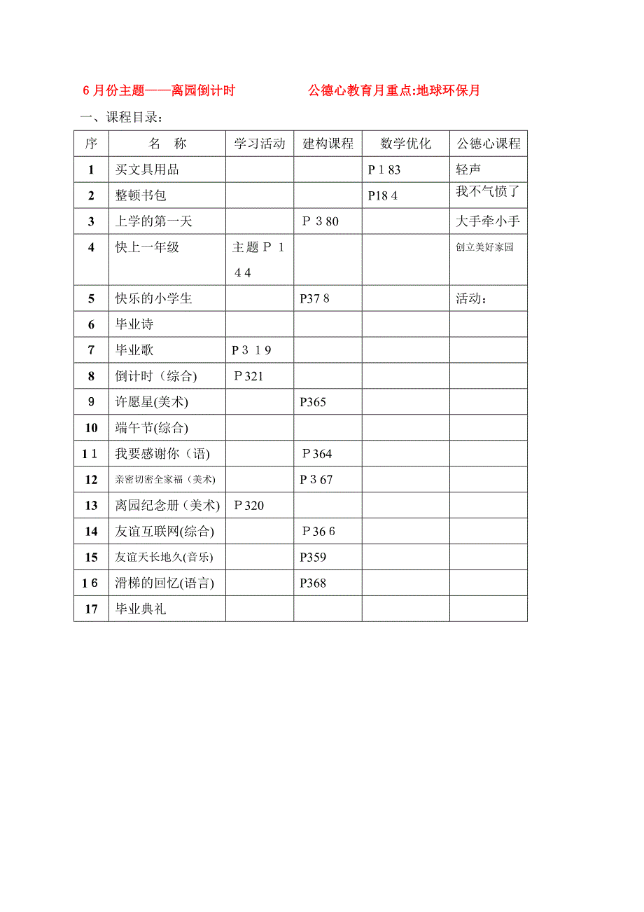 大班6月主题课程_第1页